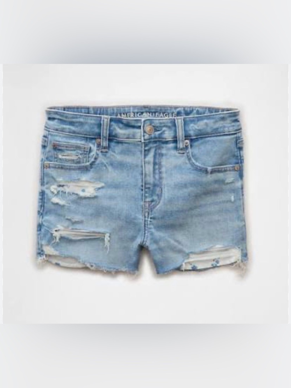 American Eagle Next Level Stretch Denim Shorts-Size 0